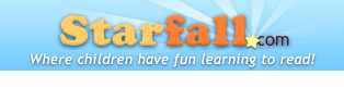 Starfall.com for reading and fun